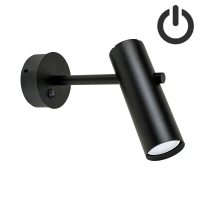 Настенный спот GU10 металл с кнопкой 57×180 мм