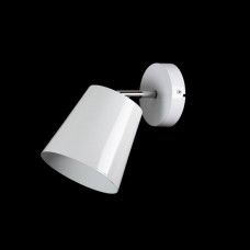 Настінний світильник білий метал E27 регульований плафон