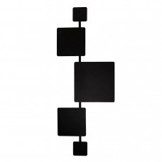 Настінний світильник бра декоративний металевий чорний 3 лампи G4