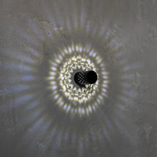 Настенный светильник-бра с рассеянным светом цоколь G4 черный