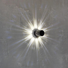 Настінний світильник декоративний металевий під лампу G4 чорний