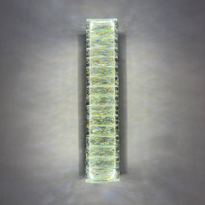 Настінний світильник led 30 Вт хром метал скло 3400K/4100K/6000K