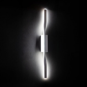 Настенный светодиодный светильник 60 см белый 24Вт 3 режима свечения