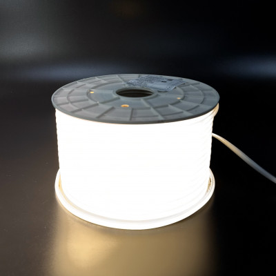 Світлодіодний неон COB/FCOB 220В 5х10мм 10W 288 д.м. IP65 білий теплий 3000К LED STORY (ціна 1м)