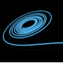 Неонова стрічка супергнучка SMD 2835, 12V, IP68, 22-24 Lm, 8x16, SILICONE  блакитний лід (ціна 1м) - фото №1