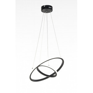 Підвісна led люстра 58 Вт хай-тек, регулювання кольору світіння