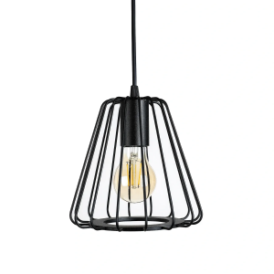 Підвісний світильник E27 з металевим конусним плафоном