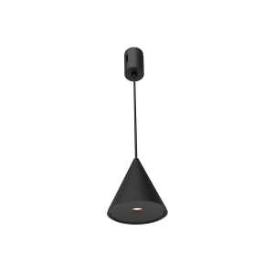 Подвесной трековый светильник LED 7Вт 48V 4000K черный, для акцентного освещения