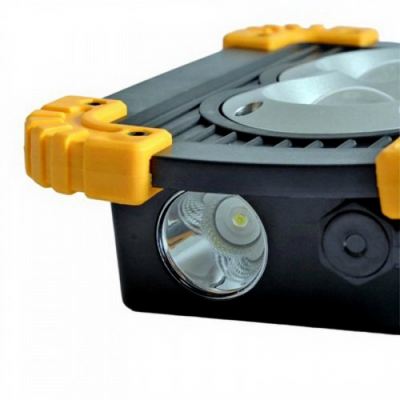 Портативний led прожектор 20W COB/SMD холодне світло 300Лм