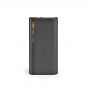 Портативное зарядное устройство 20000mAh USB-C, Micro USB, USB-A черный