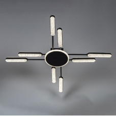 Потужна стельова led люстра 132 Вт 9 світлових елементів 3000-6500К з димер...