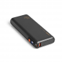 Повербанк 20000 mAh с USB-C PD70W и LED индикатором заряда, черный - фото №4