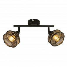 Металлическая люстра с регулируемыми плаофонами под лампу Е27