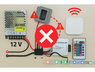 Блок живлення 12V: проблеми сумісності з розумними контролерами, димерами або RGB