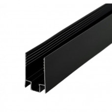 Профіль алюмінієвий чорний 2м для неону 8×16мм анодований 0,6 мм LED STORY ...