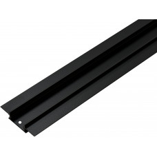 Профіль для світлодіодної стрічки в гіпсокартон LSG-20 під штукатурку 3м Чорний (ціна 1 м)