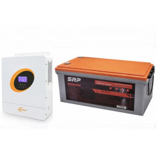 Резервное питание для квартиры инвертор 5500 Вт Jsdsolar J5500HP-24 +аккуму...