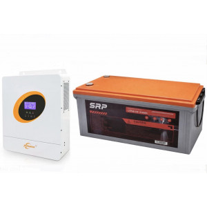 Резервное питание для квартиры инвертор 5500 Вт Jsdsolar 48V +аккумулятор S...