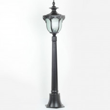 Садовий опорний світильник з металу E27 1 плафон