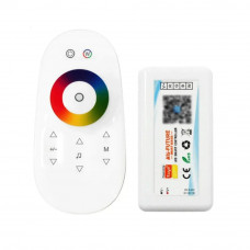 Сенсорный Wi-Fi контроллер RGB+W 5-24В 18A с дистанционным управлением и мн...