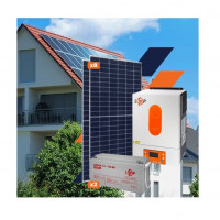 Солнечная электростанция для дома (СЭС) 4,5kW АКБ 3,6kWh Gel 2x150Ah Стандарт