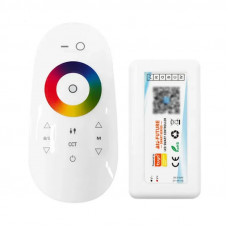 Смарт контроллер RGB+CCT 18A 5-24В с Wi-Fi и сенсорным пультом