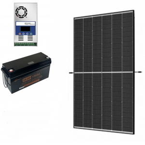 Сонячна панель 445W+АКБ LiFePO4 24V 100Ah+MPPT контроллер 60A