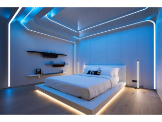 LED освітлення у спальню. Особливості вибору