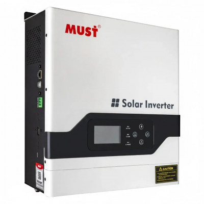 Станции зарядные 3000Вт с солнечными панелями 6×445Вт + гибридный инвертор (ИБП) 3000W Must 24V однофазный, чистый синус + 2*АКБ LiFePO4 12V/100AH 1280Вт DATOU BOSS