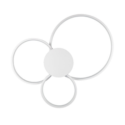 Стельова led люстра біла 56W 3200-6000К з дистанційним керуванням