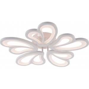 Стельова люстра квітка 100W 9000Лм 3 кольори світіння, з пультом