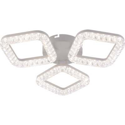 Потолочный led светильник 60W Ø475×85 мм белый с димером, ночником и тремя режимами освещения