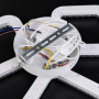 Потолочный led светильник 60W Ø475×85 мм белый с димером, ночником и тремя режимами освещения - фото №4