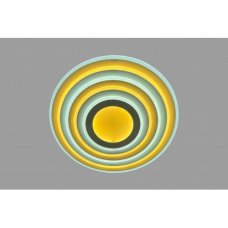 LED люстра кільцева 130W 3000–6000K димер Ø50 см