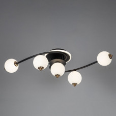 Стильна люстра світлодіодна 90Вт 3000-6500К 6 джерел світла, нічник/димер