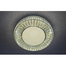 Современная лед хрустальная люстра в спальню 3400-6000К 140Вт IP20 с пультом