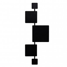 Сучасне бра чорний муар під 3 led лампи G4