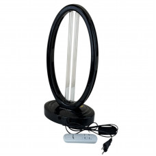 Світильник бактерицидний настільний з озоном 38 Вт 2G11 кварцовий УФ-лампа чорний з пультом