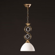 Светильник декоративный E27 стекло золото для спальни