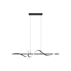 Світильник для кухні/студії підвісний led 4000K 40Вт 4300Лм чорний