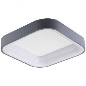 Светильник квадратный серый LED 50W 3000-6500К Smart с пультом