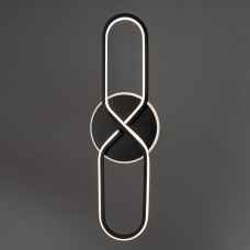 Світильник led для спальні 58Вт 3000/4100/6500К чорний з пультом