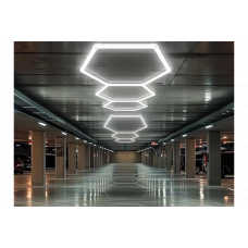 Світильник led Соти 2460×820 мм 112Вт 3hexs 6000К холодне світло