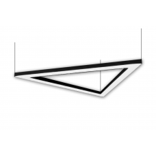 Светильник led потолочный подвесной 36Вт 6000K алюминий черный