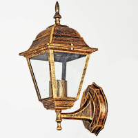 Фасадний світильник на одну лампу Е27 металевий