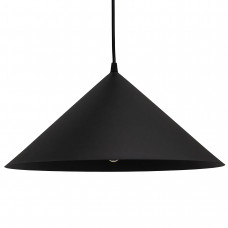 Світильник підвісний конус D400мм під лампу Е27 чорний 
