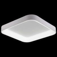 Потолочный светильник белый квадратный с регулировкой света 50Вт 3000-6500К димер, пульт