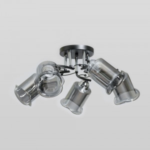 Потолочный светильник декоративный пять ламп, патрон E27