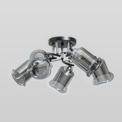 Потолочный светильник декоративный пять ламп, патрон E27