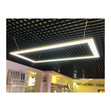 Світильник стельовий підвісний 324Вт 4500K 38900Лм анодований алюміній